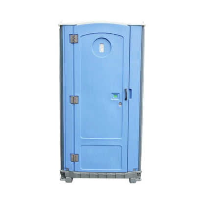 Ökológiai szennyvíztartályos WC 350L HDPE mosdóval, piszoárral, tükörrel, toalettpapír-tartóval és ruhaakasztóval 1150x1150x2250mm