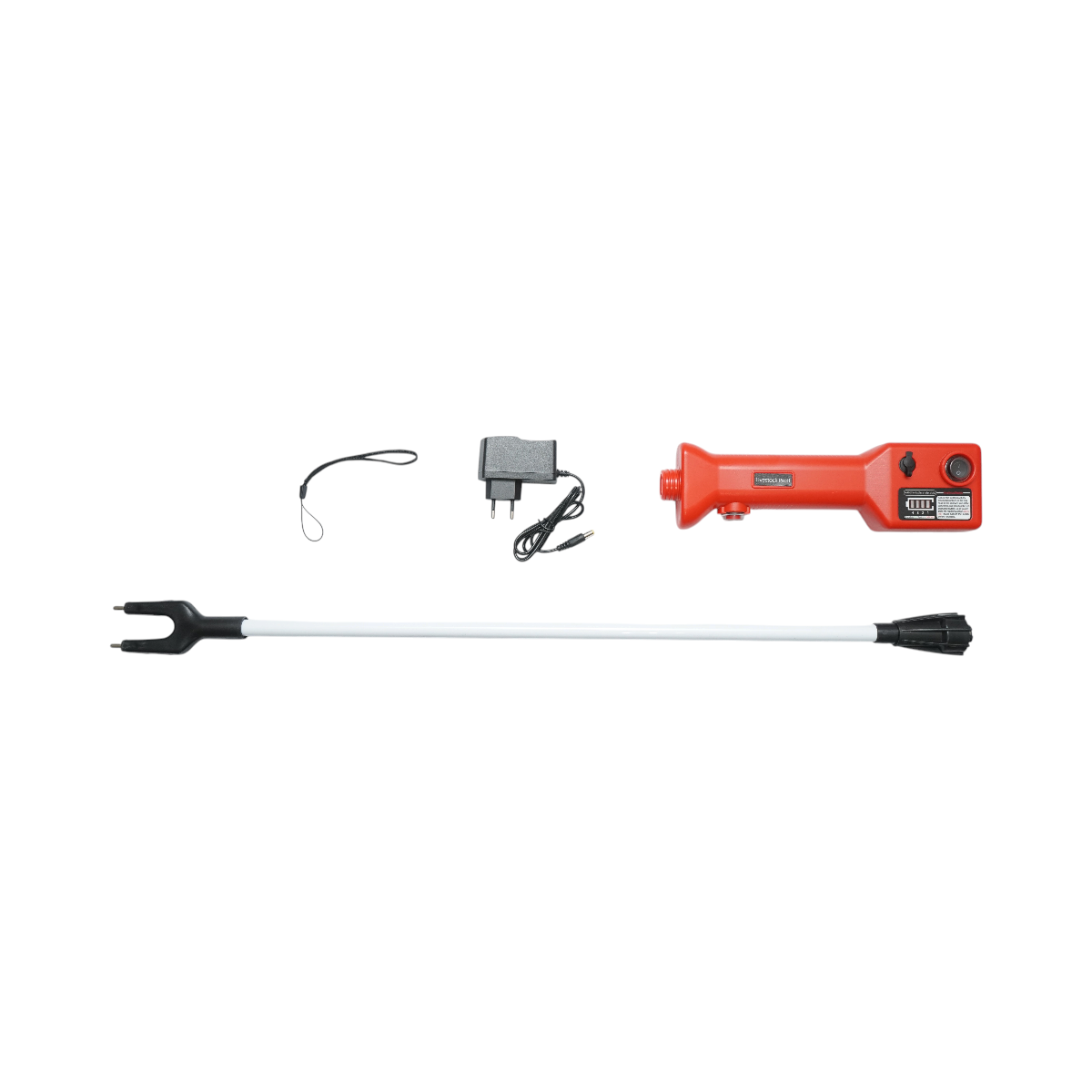 Elektromos állat meghajtó 1100V 8.4V, 2200mAh akkumulátorral, akkumulátor kijelzővel, 80cm rúd