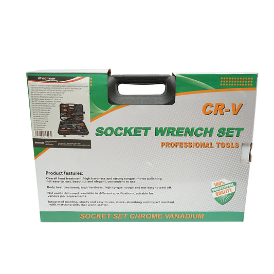 Csőkulcsok, csavarhúzók és szerszámok 86 darabos készlete Breckner Germany