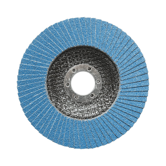 Cirkónium-dioxid csiszolókorong T27 ZA80, 125x22mm fém és rozsdamentes acél csiszolásához/polírozásához Breckner Germany