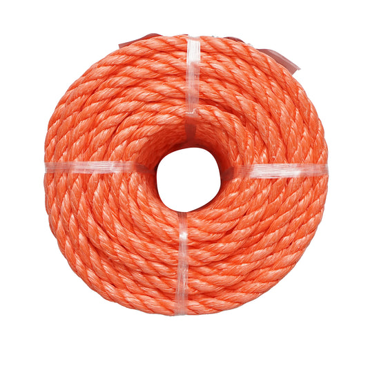 PP sodrott PP zsineg, kötél narancssárga 8mmx25m Breckner Germany