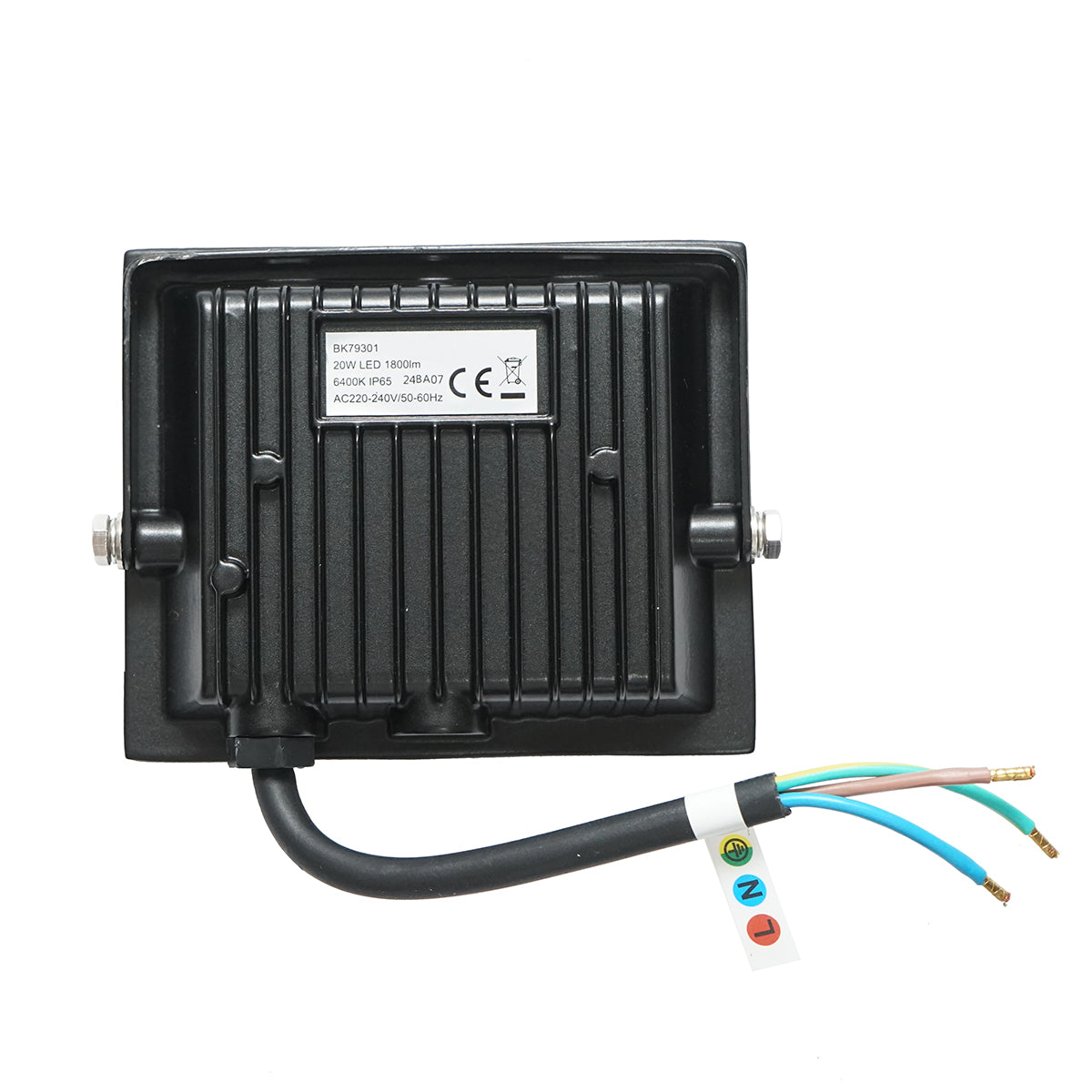 LED reflektor 20W, 6400K, 1800lm, tápegység 220-240V, 110x90x26mm IP65 Breckner Germany