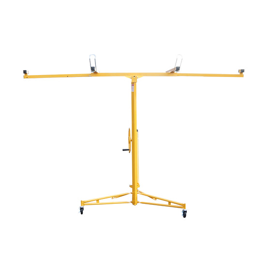 Emelőberendezés (daru) gipszkarton, OSB, MDF, forgácslaphoz, emelési magasság 4,7 m Bourget