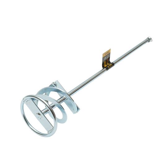 Festék- és habarcskeverő simító lapát SDS rúddal 400x80x10mm Crownman