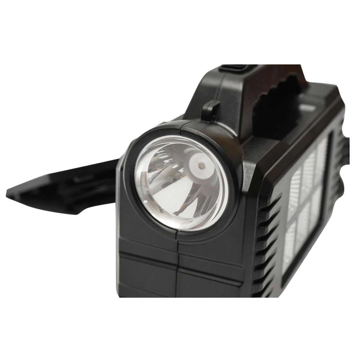 Hordozható LED világító készlet 2 izzóval / reflektorral, napelemmel és 4000 mAhH akkumulátorral halászathoz, kempingezéshez GD-8077