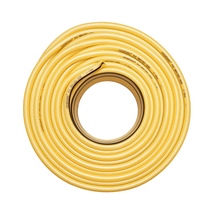 PVC kerti tömlő, slag, 1/2 inch (12mm) fonott textilbetéttel 100m/tekercs Crownman