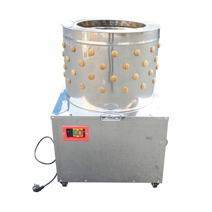 Rozsdamentes acél kopasztó gép, csirke pucoló,1500W, 220V max kapacitás 4 madár, 157 ujj, 180 r/min IP68