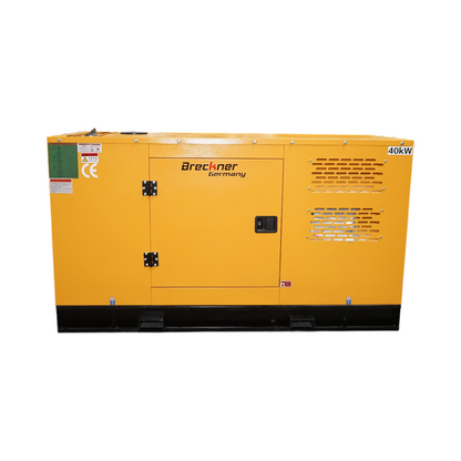 Háromfázisú hangszigetelt elektromos generátor 37.5KVA, 230/400V, Ricardo 38kW ZH4105D dízelmotor Breckner Germany
