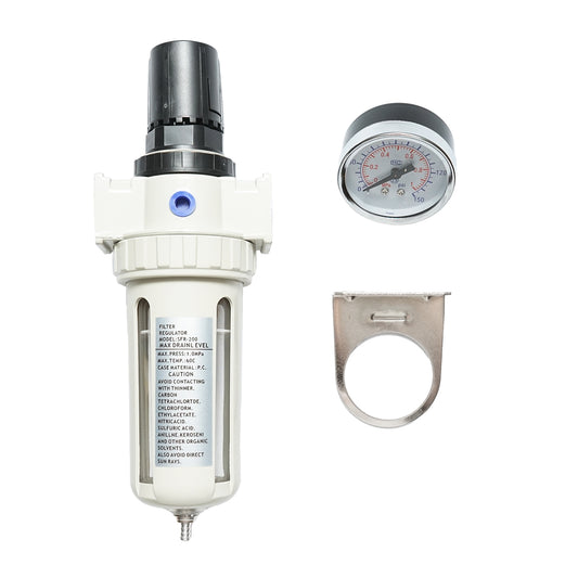 Légszűrő nyomásszabályozóval max 1 Mpa, 150 psi Hoteche