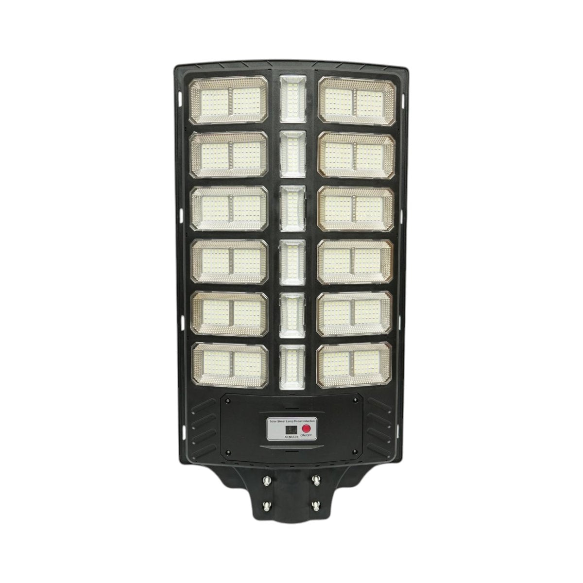 Napelemes LED közvilágítási lámpa 1000W 30W-os napelem panellel, 25000mAh akkumulátor, mozgásérzékelő, távirányító, oszlopra szerelhető IP66 Breckner Germany