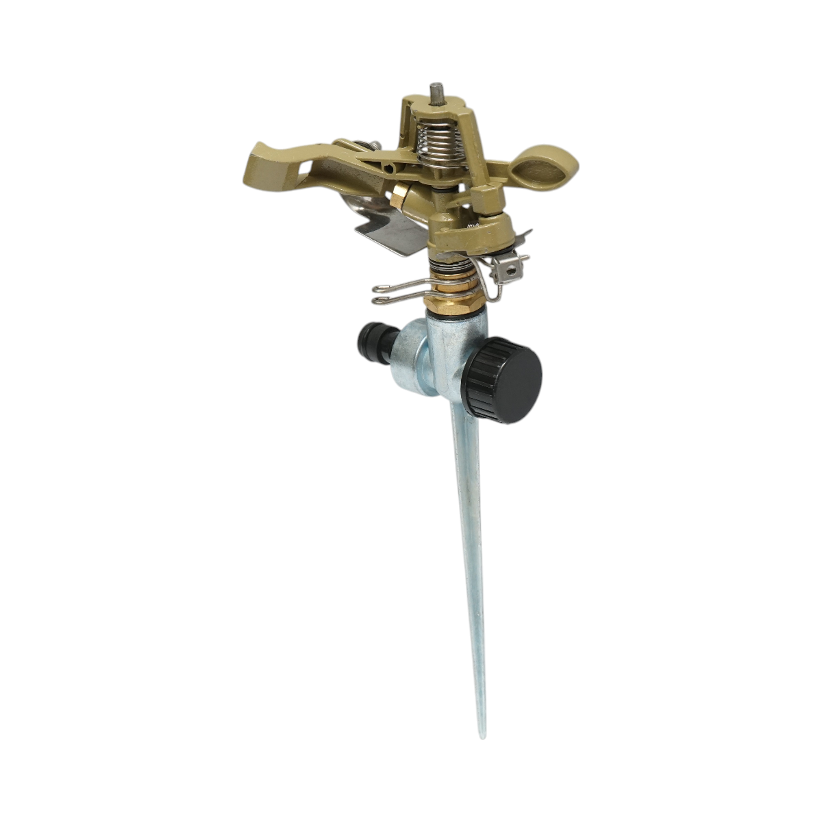 Aspersor metalic pivotant cu impuls 1/2