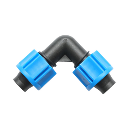 Csepegtető könyök külső menettel D16x16mm öntözőrendszerekhez