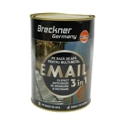 Breckner Germany 3 az 1-ben rozsdagátló zománcfesték sport sárga fémhez 2kg, közvetlenül a rozsdára, vízalapú