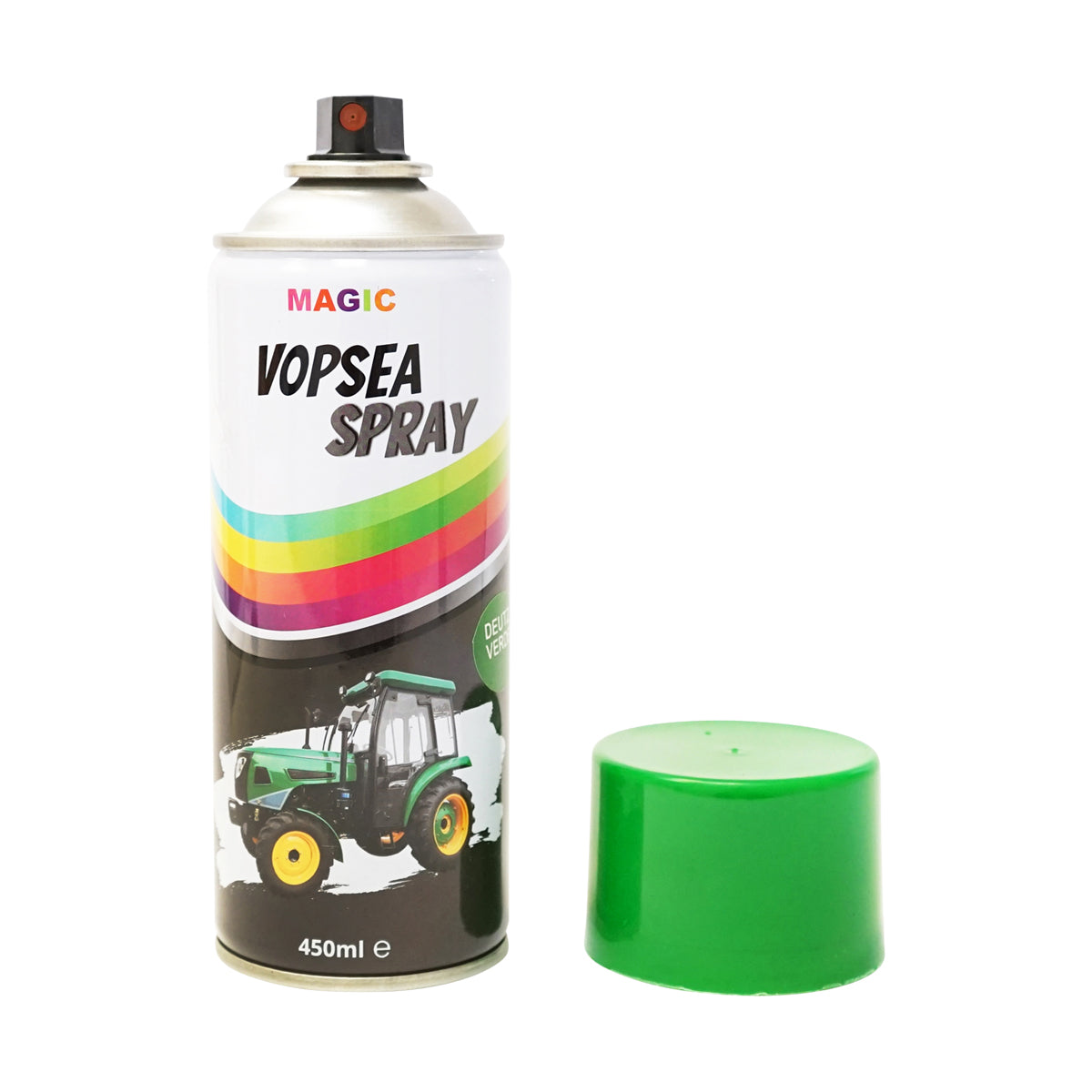 Deutz professzionális gyorsan száradó zöld autófesték spray 450ml MAGIC