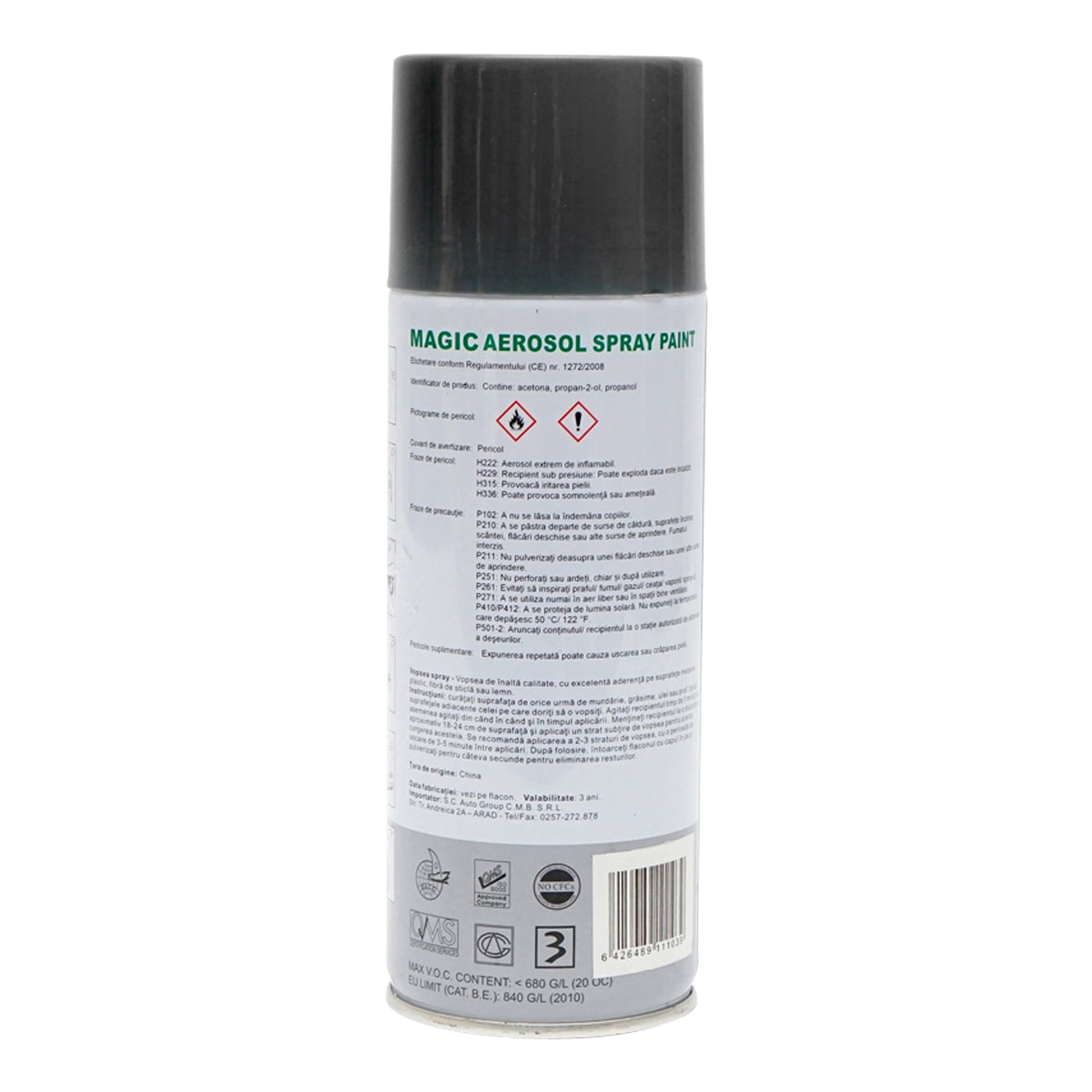 Magic grund szürke festékszóró 450 ml