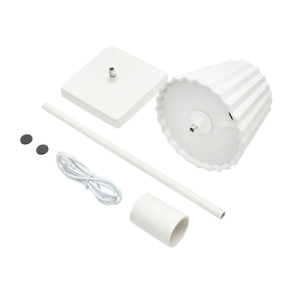 LED asztali lámpa 3W fehér, 3.7V/1800mAh akkumulátor, újratölthető USB 5V/1A Breckner Germany