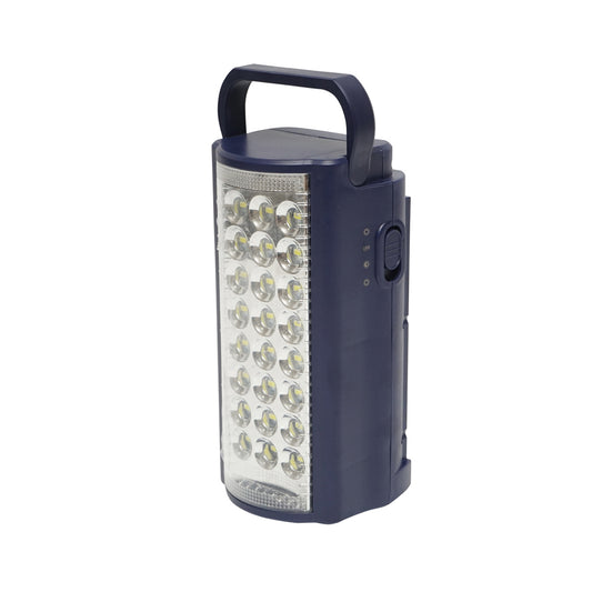 Lámpa, hordozható LED munkalámpa 6V 4Ah akkumulátorral, USB, 100x95x200mm FELINAR
