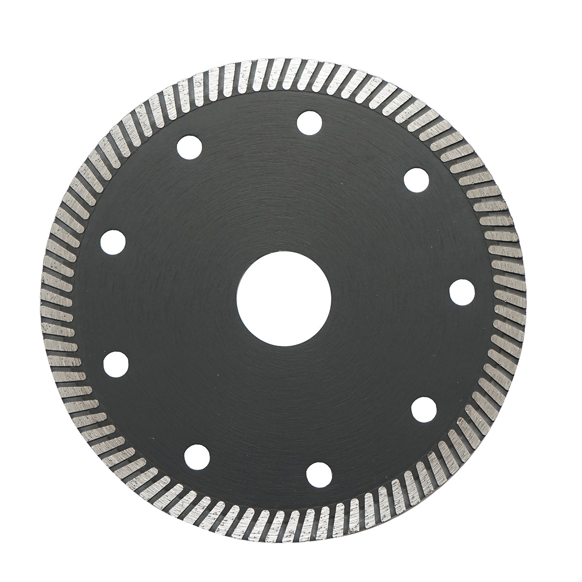 Turbo gyémánt vágótárcsa 115x22.23x1.35mm, max. fordulatszám 13300rpm, nedves/száraz vágás kő, Crownman kerámia csempe vágására