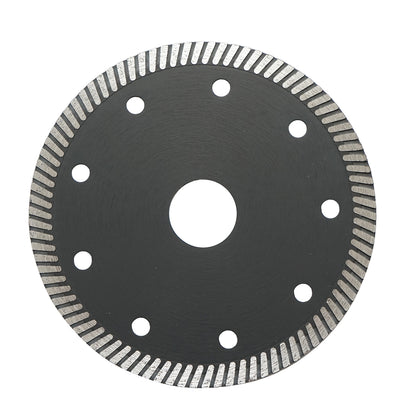 Turbo gyémánt vágótárcsa 115x22.23x1.35mm, max. fordulatszám 13300rpm, nedves/száraz vágás kő, Crownman kerámia csempe vágására