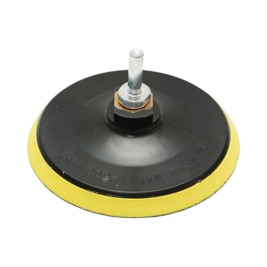 125mm csiszolási és polírozási készlet Velcro, polírozó szivacs, gyapjú pad, csiszolópad, csiszolókorongok P80, P120, P180, M14 adapter szöglcsiszolóhoz és fúrógéphez 9 részes Breckner Germany