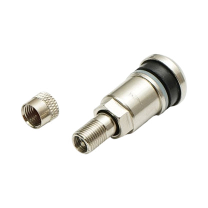 Tubeless kerék szelep 45mm sárgaréz TR413 kromozott MS525AL