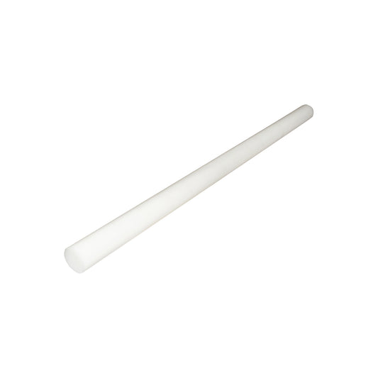 Bara poliamid, polioximetilén-poliacetál POM alba 1000x50mm 2.88 KG