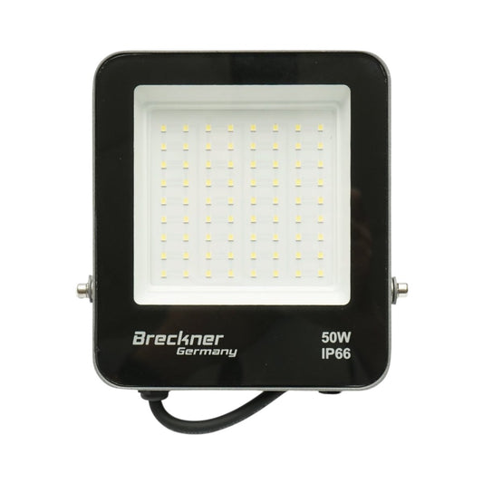LED Reflektor 50W, 220V, 6500K Flood típus 165x145x28mm IP66 Breckner Germany