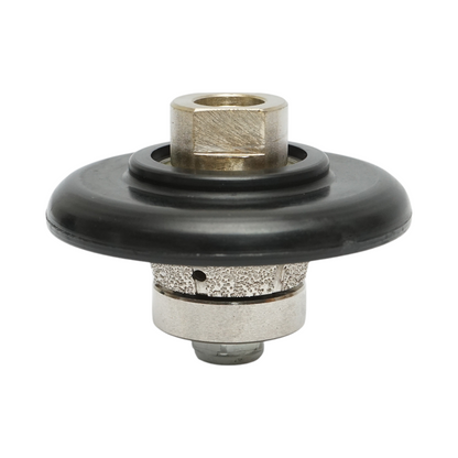 Gyémánt félgyémántvágó B15, D65mm, sugár 15mm, menet M14 gránit élekhez Breckner Germany