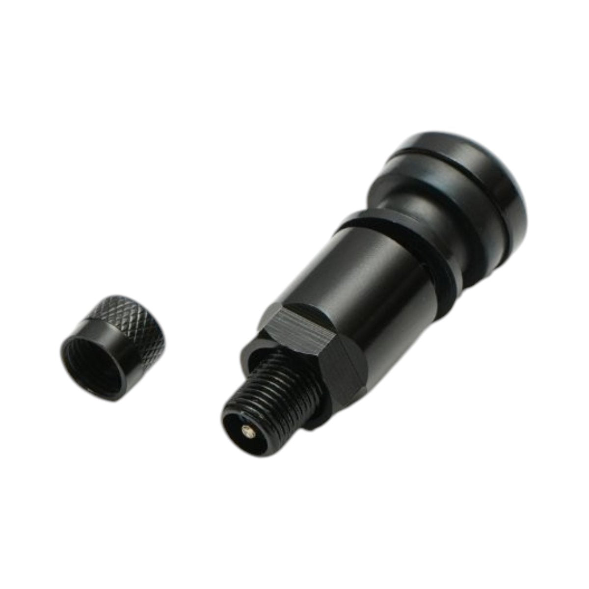 MS525 fekete mechanikus tubeless gumiszelep, 46 mm