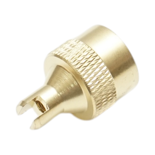 HVAC magkivonó 1/4 SAE sárgaréz csavarhúzó fejjel