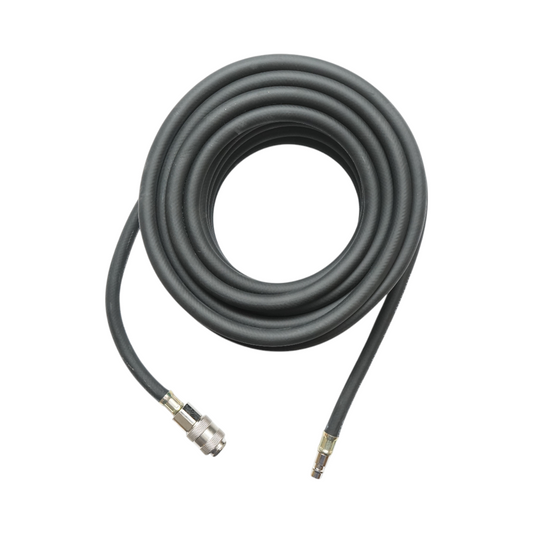 Kompresszor légtömlő 12m gumírozott 6x12mm és univerzális gyorscsatlakozók