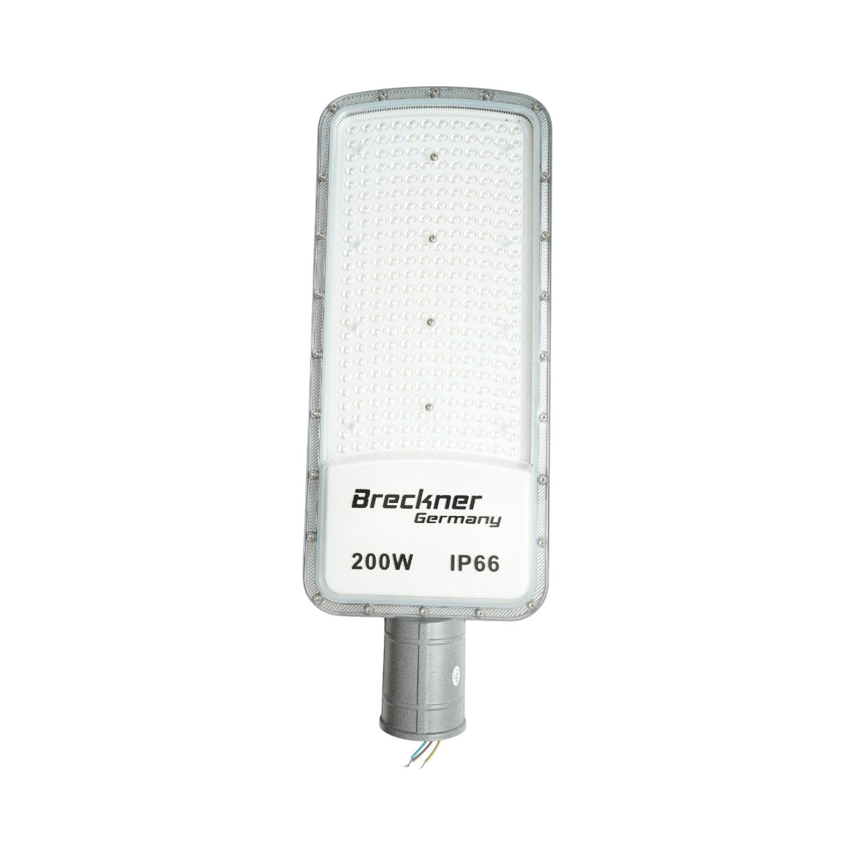 LED közúti világítás lámpa 200W, 100-265V, 6500K, 22000lm oszlopra szerelhető 540x200x25mm IP66 Breckner Germany