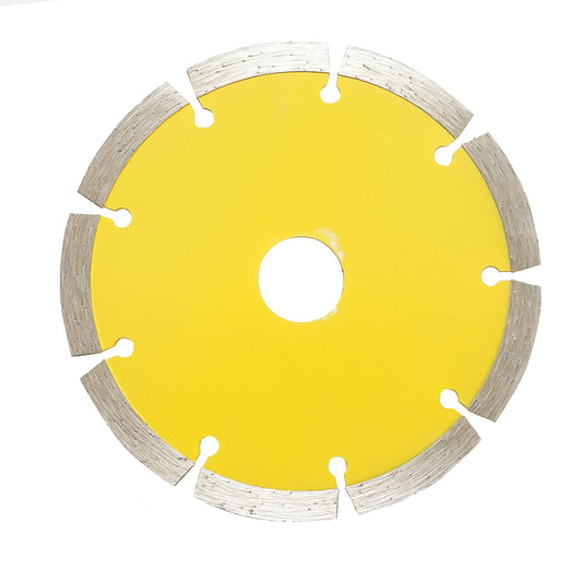 Gyémánt szegmentált tárcsa 125x22.23mm, max. fordulatszám 12200rpm, száraz vágás betonhoz, kőhöz, gránithoz, márványhoz Crownman