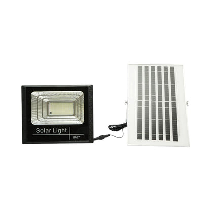LED reflektor 100 W, 6500 K, 8 W-os napelemmel, 6000 mAh akkumulátorral és távirányítóval, IP67, Breckner Germany