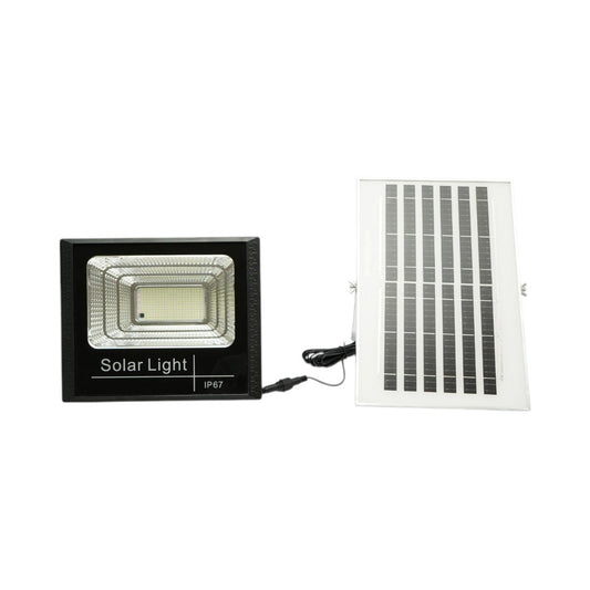 LED reflektor 100 W, 6500 K, 8 W-os napelemmel, 6000 mAh akkumulátorral és távirányítóval, IP67, Breckner Germany