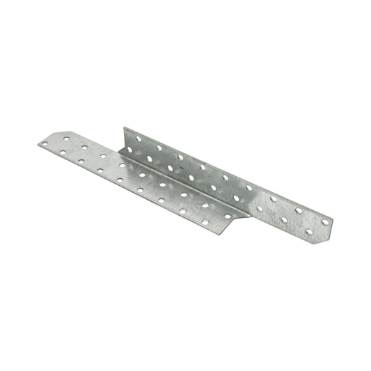 Jobb oldali fejű fejes horgony 33x33x250mm, vastagság 2mm, horganyzott acél