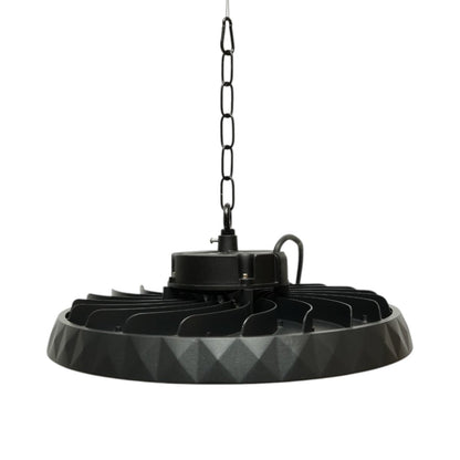 Ipari LED UFO High-Bay lámpa 200W, 100-265V, 6500K, 40000lm csarnokokhoz, raktárakhoz 375x50mm IP65 Breckner Germany