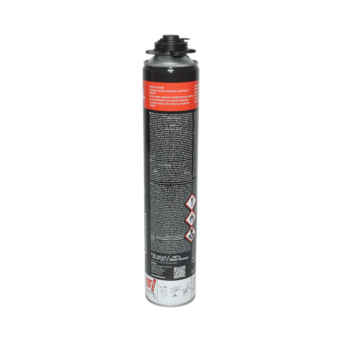 Többfunkciós, ultragyors ragasztóhab 750 ml Fast Foam Adhesive 888 Penosil