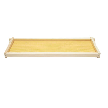 Fából készült méhkaptár keret műanyag méhsejtekkel Dadant 483x448x159mm