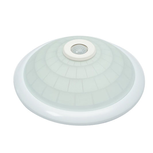 LED mennyezeti lámpa 12W, 220V, 360 fokos, szürkületi mozgásérzékelővel 300x105mm Breckner Germany