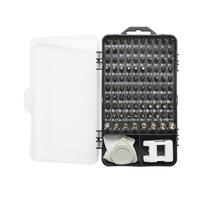 Precíziós csavarhúzó készlet bitek, torx, kereszt, hatszögletű, elektronika 120 db