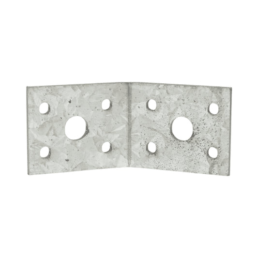 Összekötő elem 135°, 50x50x40mm, vastagság 2,5mm, horganyzott acél