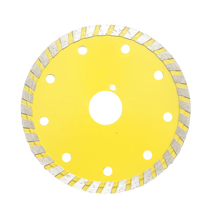Turbó szinterezett gyémánttárcsa 115x22.23mm, max. fordulatszám 13300rpm, nedves/száraz vágás kő, csempe, kerámia, márvány Crownman