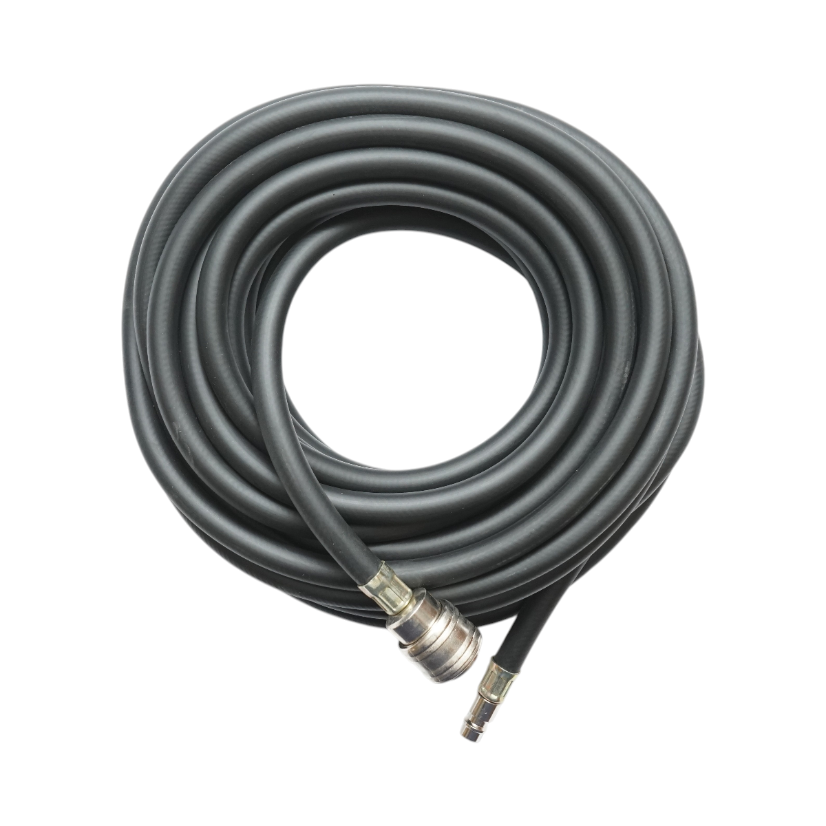 Kompresszor levegőcső 12m gumírozott 6x12mm és univerzális gyorscsatlakozók