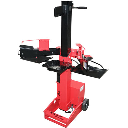 Függőleges faaprító 8T, 3kW 220V, rönkhossz 520mm, átmérő 350mm Breckner Germany