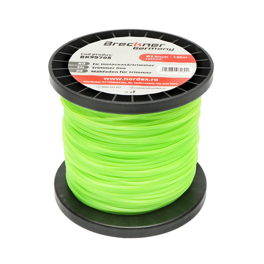 Fűkasza damil, kerek 2 mm x 130 m Breckner Germany