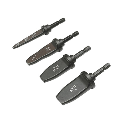 4 db 1/4-7/8 hüvelykes csőtágító bit készlet HVAC/R berendezésekhez