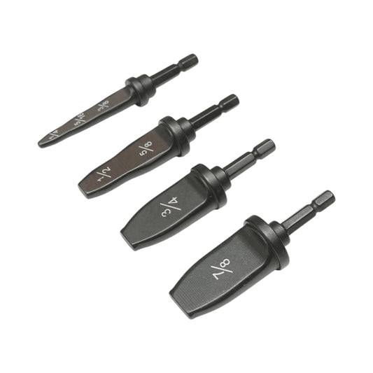 4 db 1/4-7/8 hüvelykes csőtágító bit készlet HVAC/R berendezésekhez