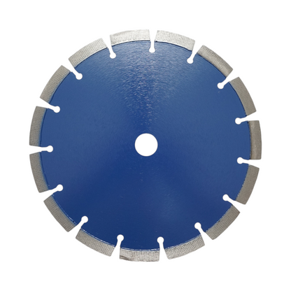 Gyémánt szegmentált gyémánttárcsa 230x22.23mm, szegmens 12mm betonhoz, burkolókhoz, mozaikhoz, téglafalazáshoz, téglafalazáshoz, téglához Breckner Germany