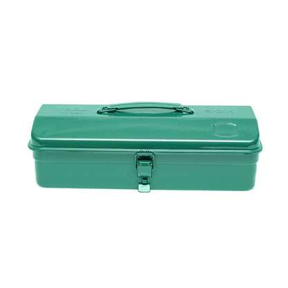 Zöld fém szerszámosláda 370x160x120mm Breckner Germany